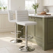 Mint Bar Stool White
