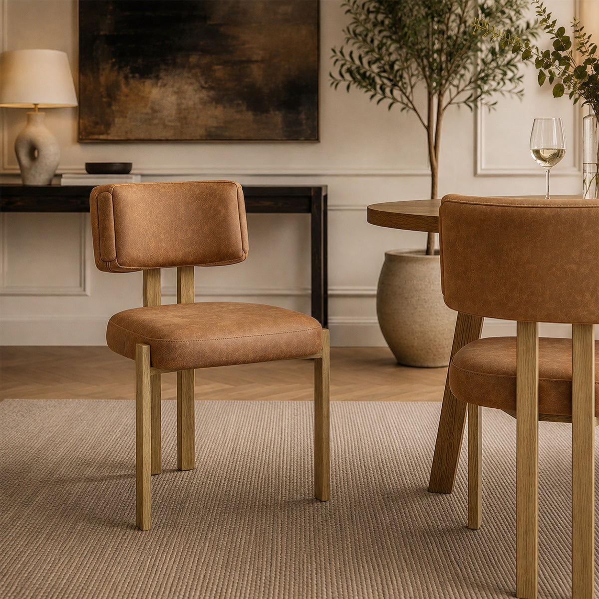 Mira Dining Chair Tan