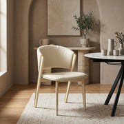 Mollie Dining Chair Cream