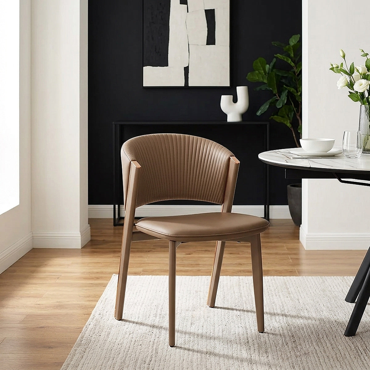 Mollie Dining Chair Tan