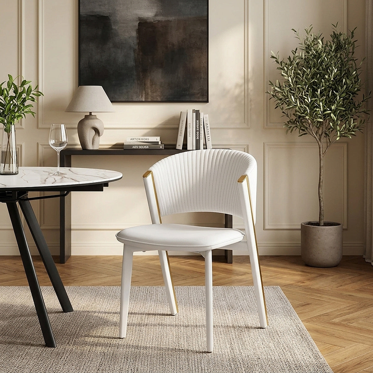 Mollie Dining Chair White