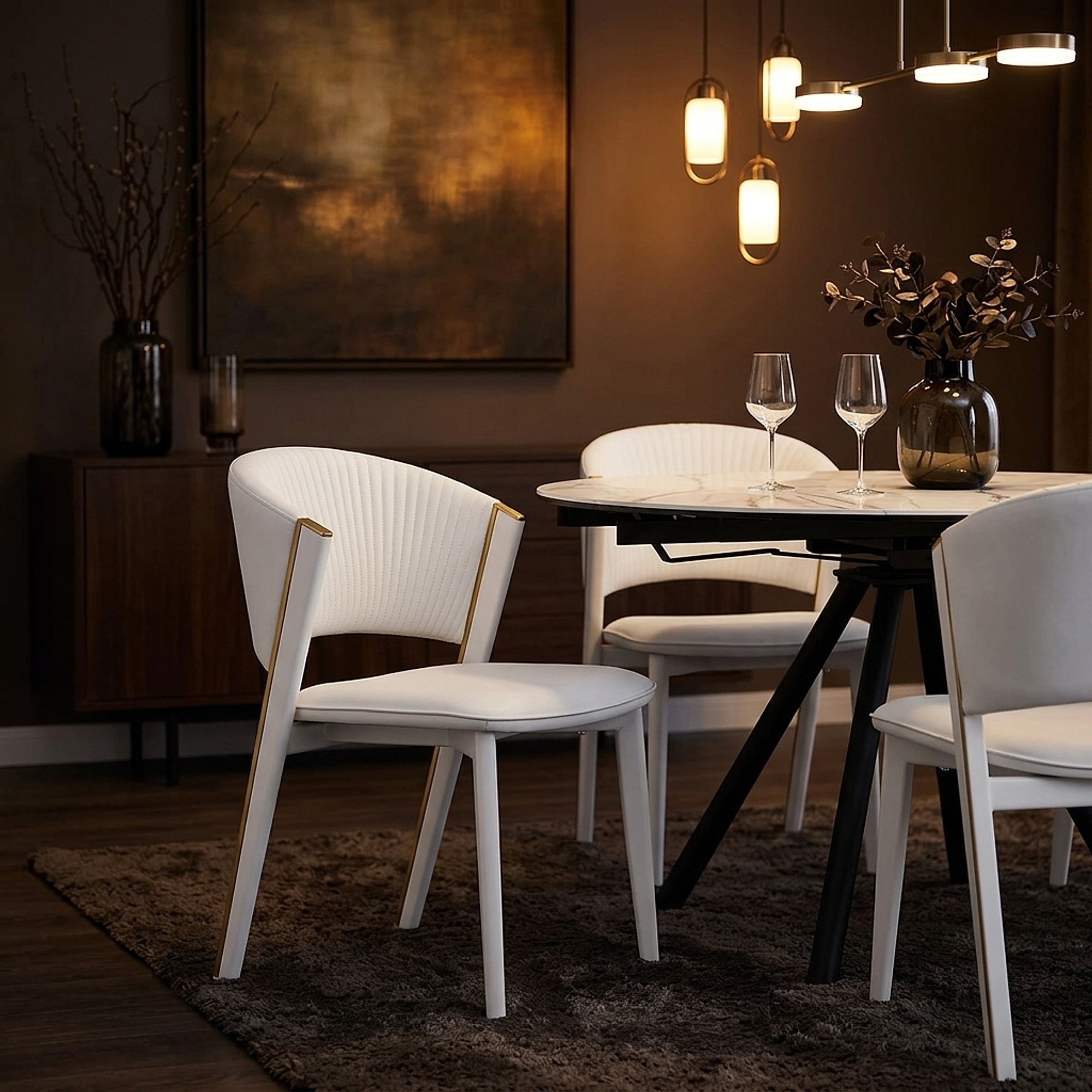 Mollie Dining Chair White