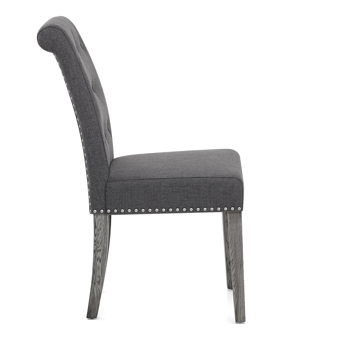 Moreton Dining Chair Charcoal Fabric