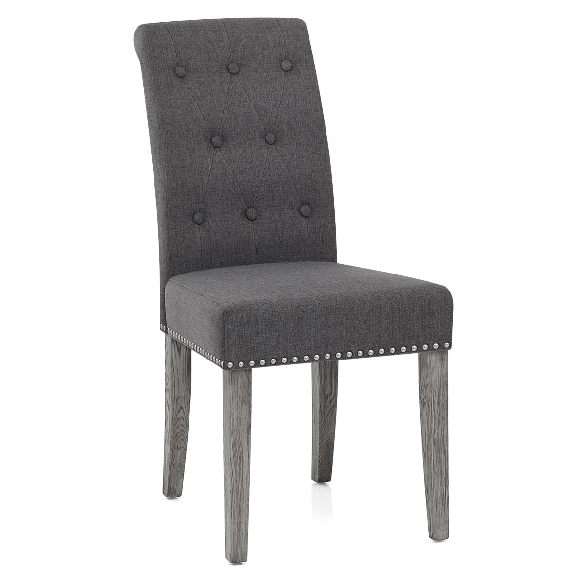 Moreton Dining Chair Charcoal Fabric