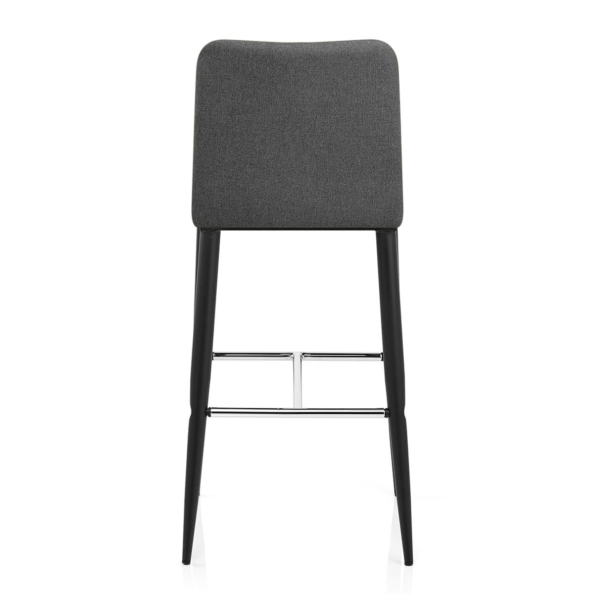 Morgan Kitchen Stool Grey Fabric