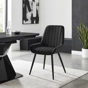 Mustang Chair Black Velvet