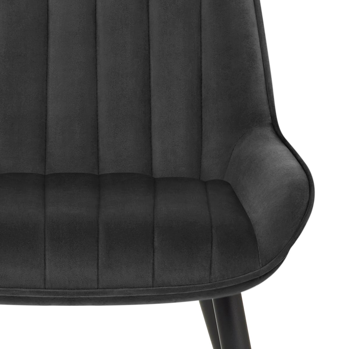 Mustang Chair Black Velvet