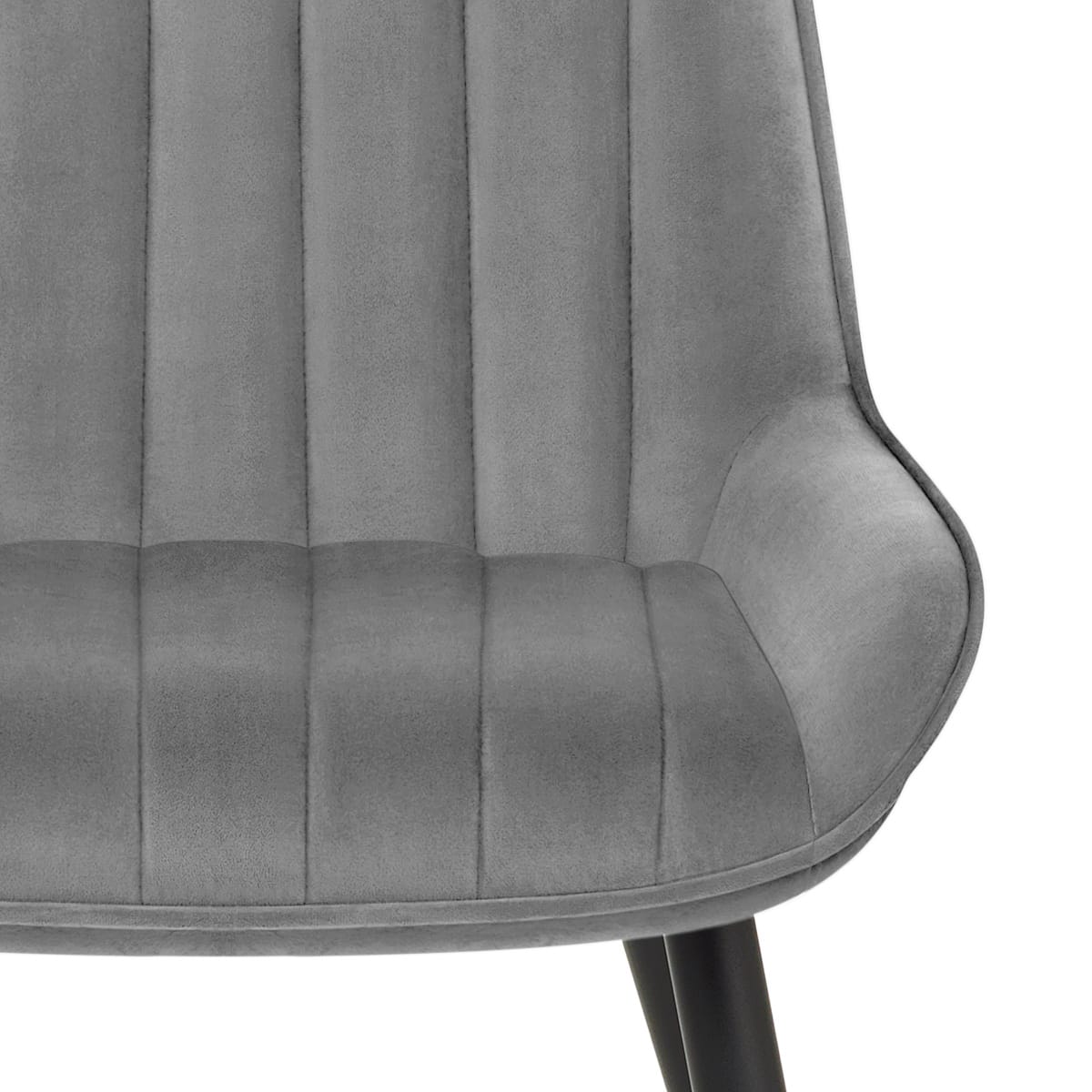 Mustang Chair Dark Grey Velvet