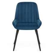 Mustang Chair Midnight Blue Velvet