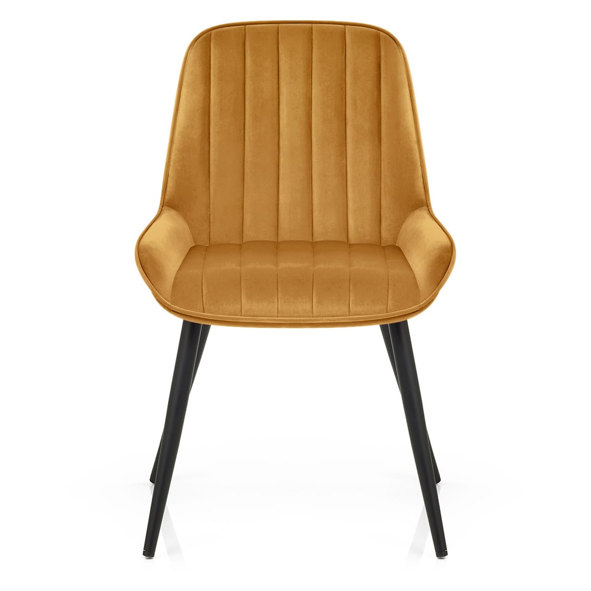 Mustang Chair Mustard Velvet