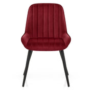 Mustang Chair Red Velvet