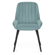 Mustang Chair Teal Velvet