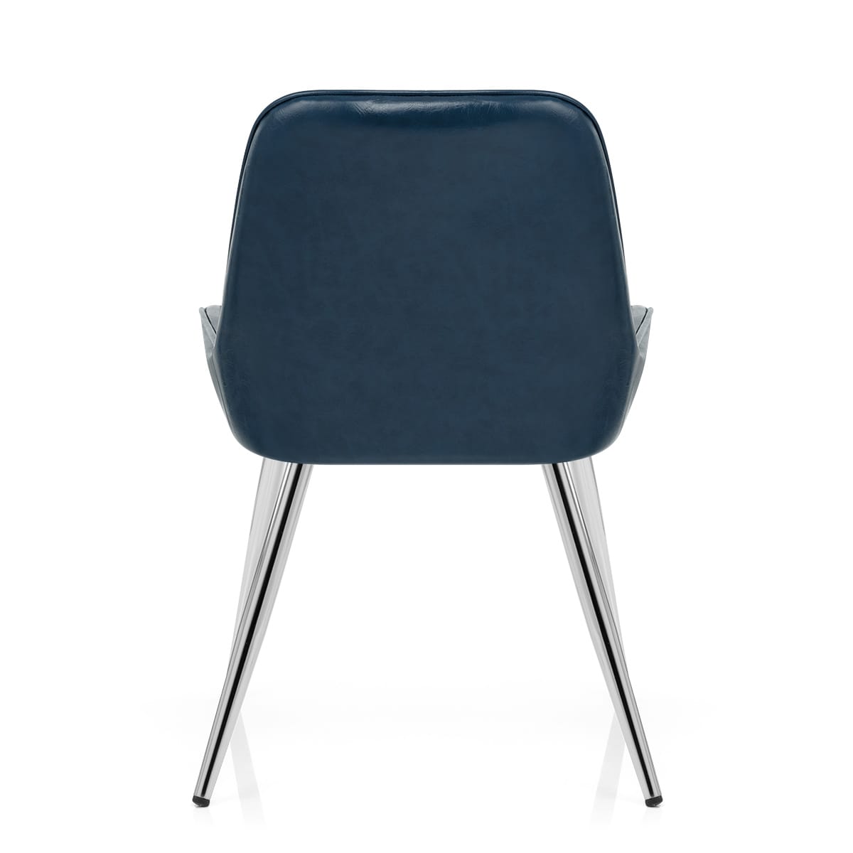 Mustang Chrome  Chair Antique Blue