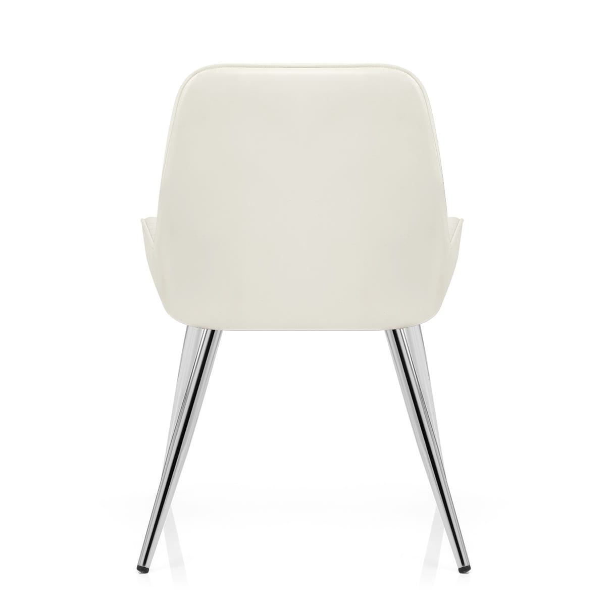 Mustang Chrome Chair Antique Cream