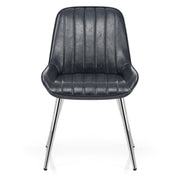 Mustang Chrome Chair Antique Slate