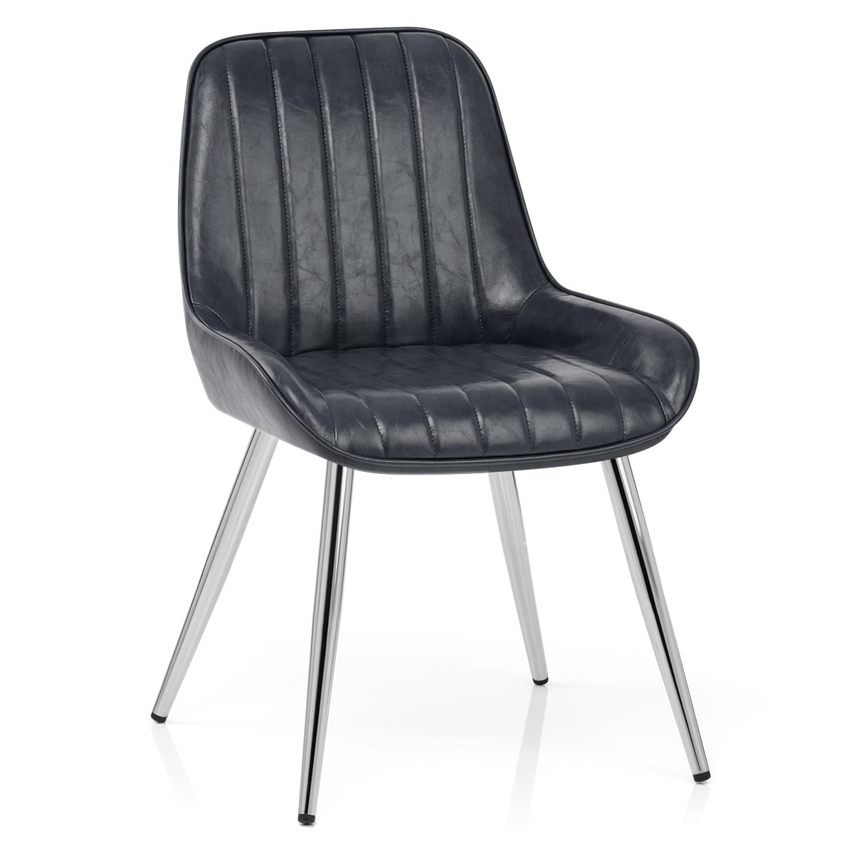 Mustang Chrome Chair Antique Slate
