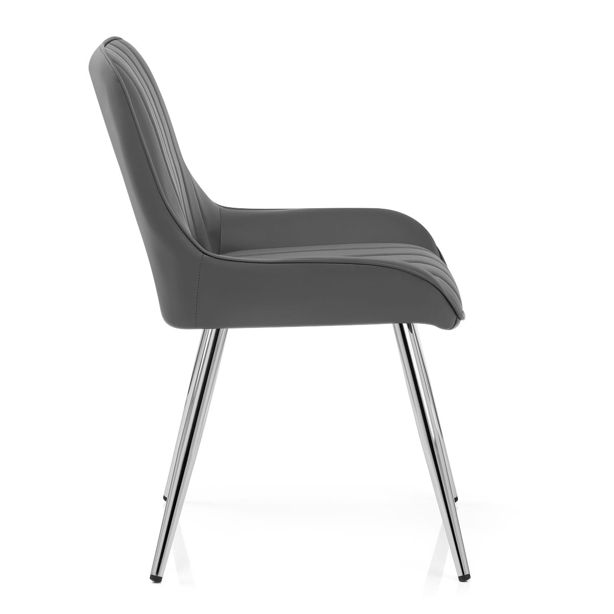Mustang Chrome Chair Grey
