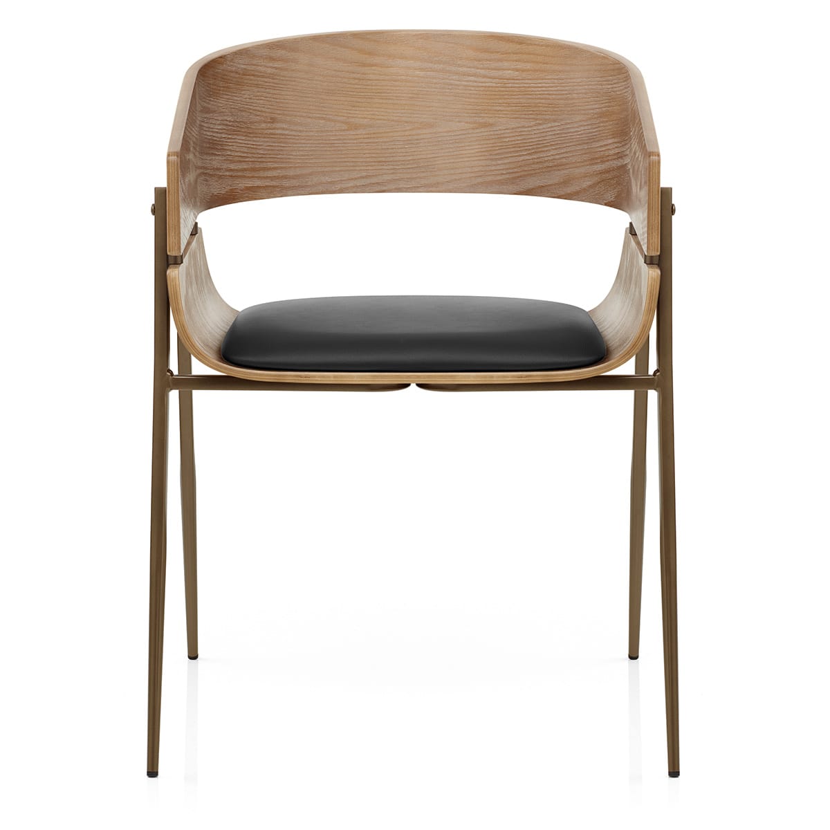 Nevada Antique Oak Chair Black