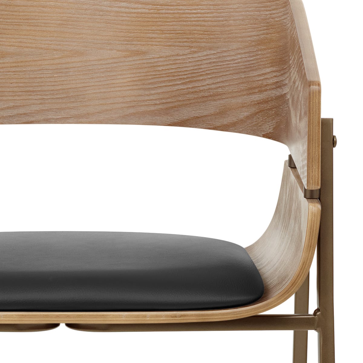 Nevada Antique Oak Chair Black