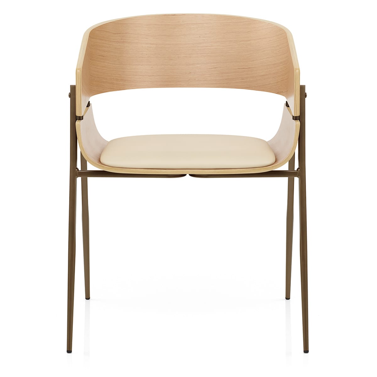 Nevada Oak Chair Cream