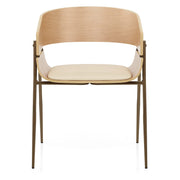 Nevada Oak Chair Cream