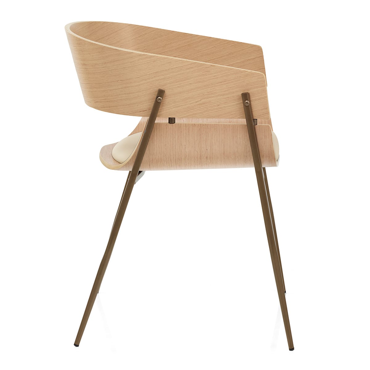 Nevada Oak Chair Cream