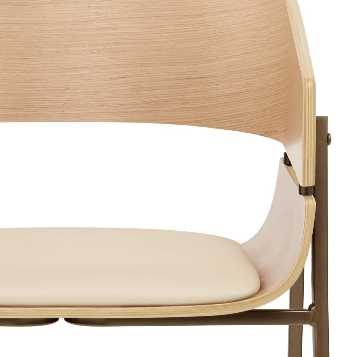 Nevada Oak Chair Cream