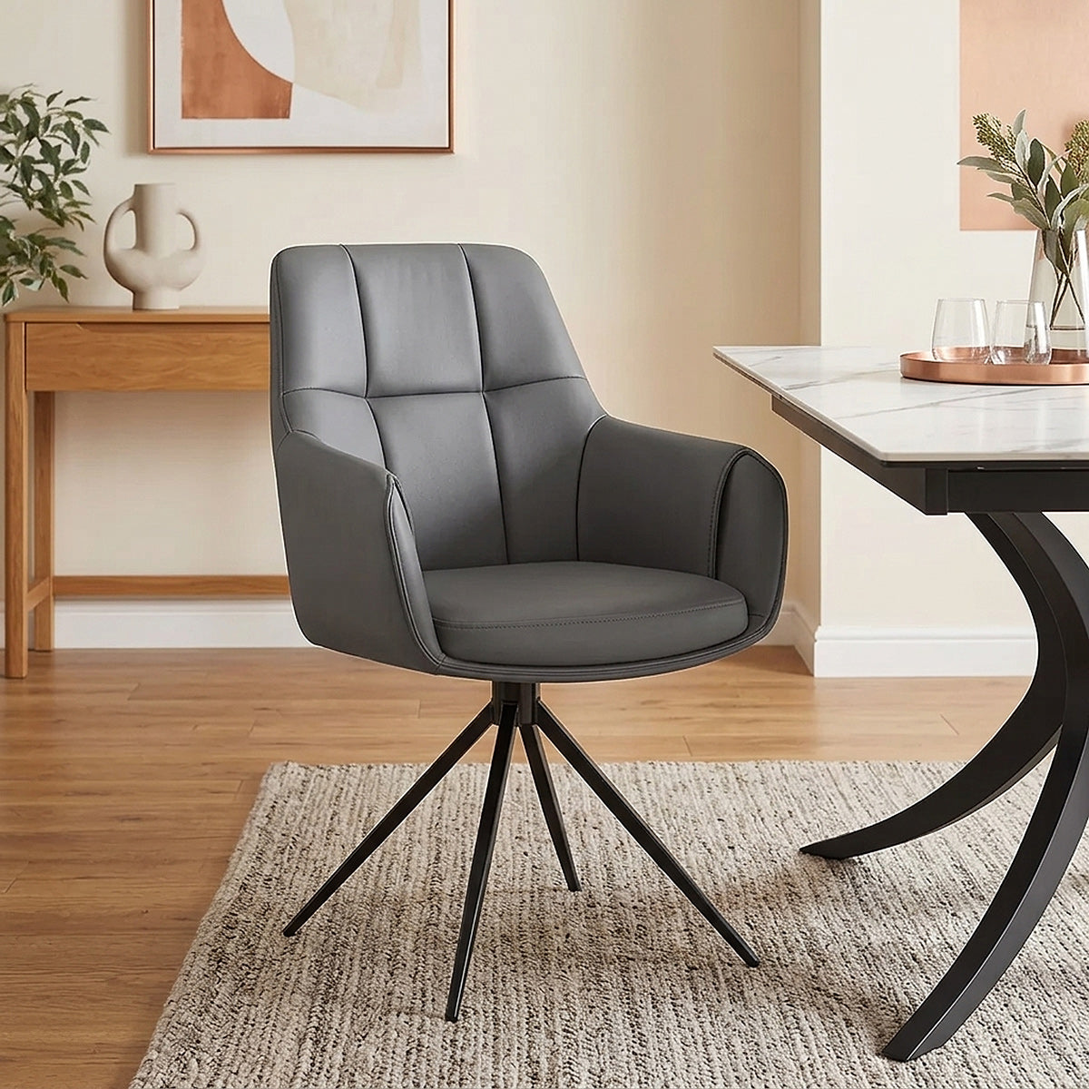 Nina Chair Dark Grey