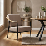 Nook Chair Tweed Fabric