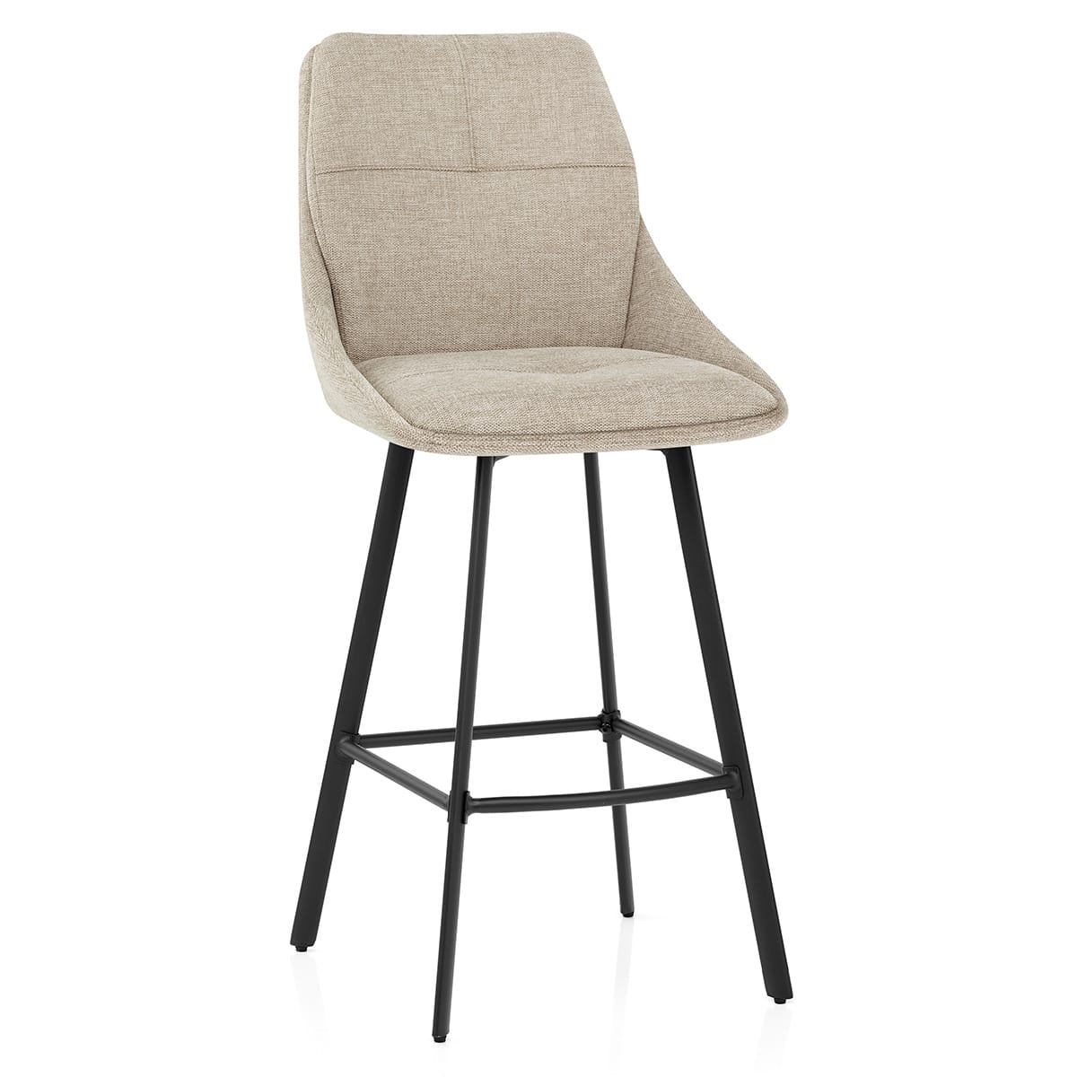 Nova Bar Stool Tweed Fabric
