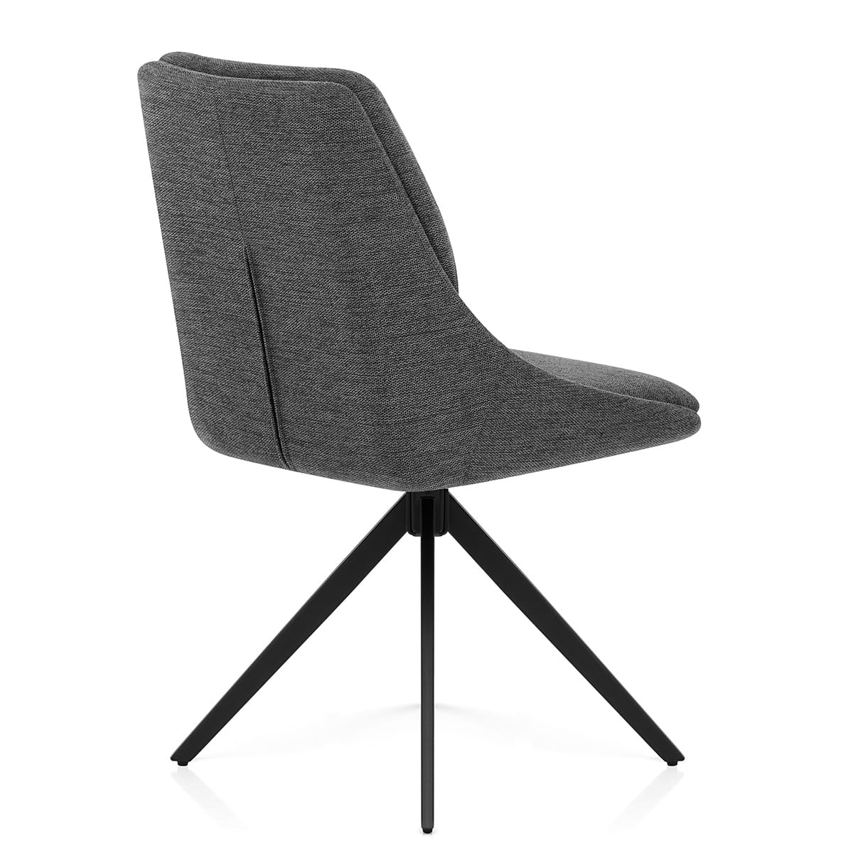 Nova Dining Chair Charcoal Fabric