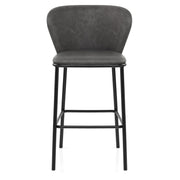 Odette Bar Stool Antique Charcoal