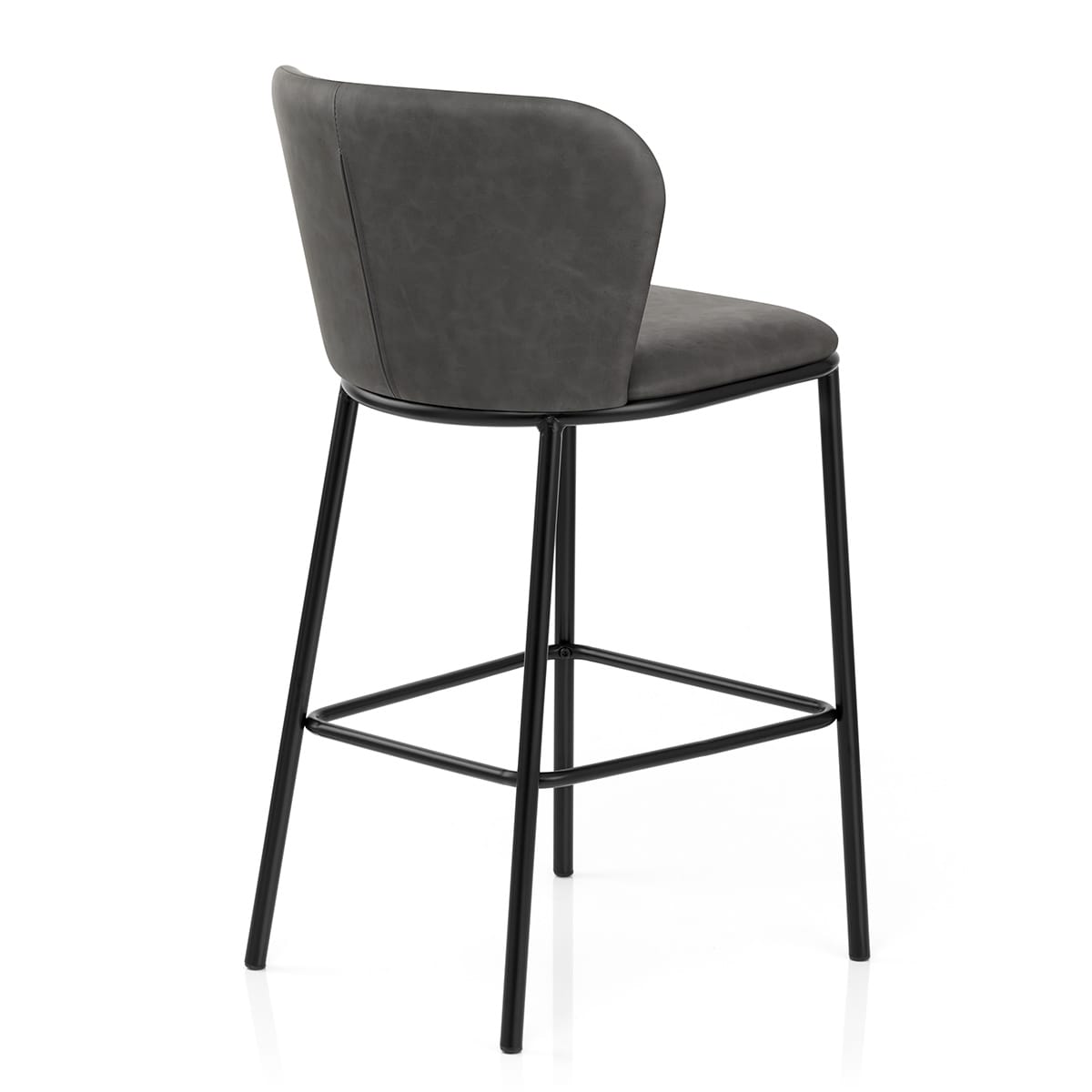 Odette Bar Stool Antique Charcoal