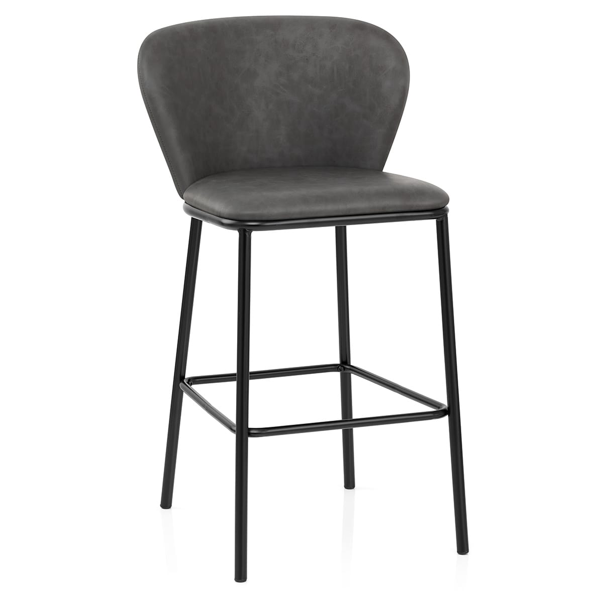 Odette Bar Stool Antique Charcoal