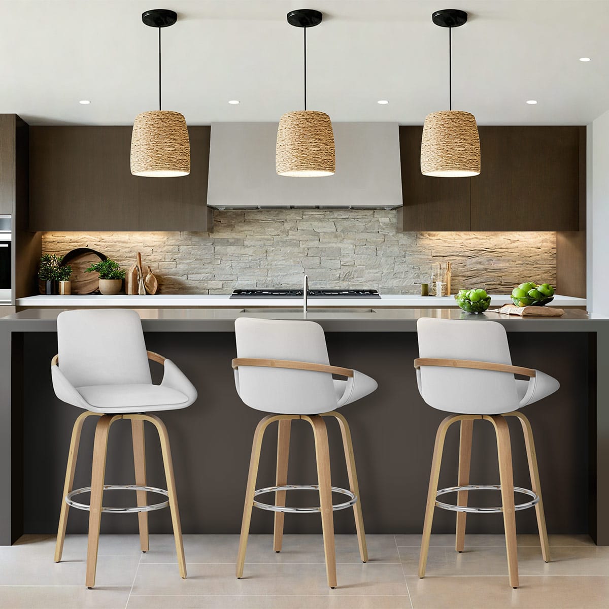 Ohio Bar Stool White