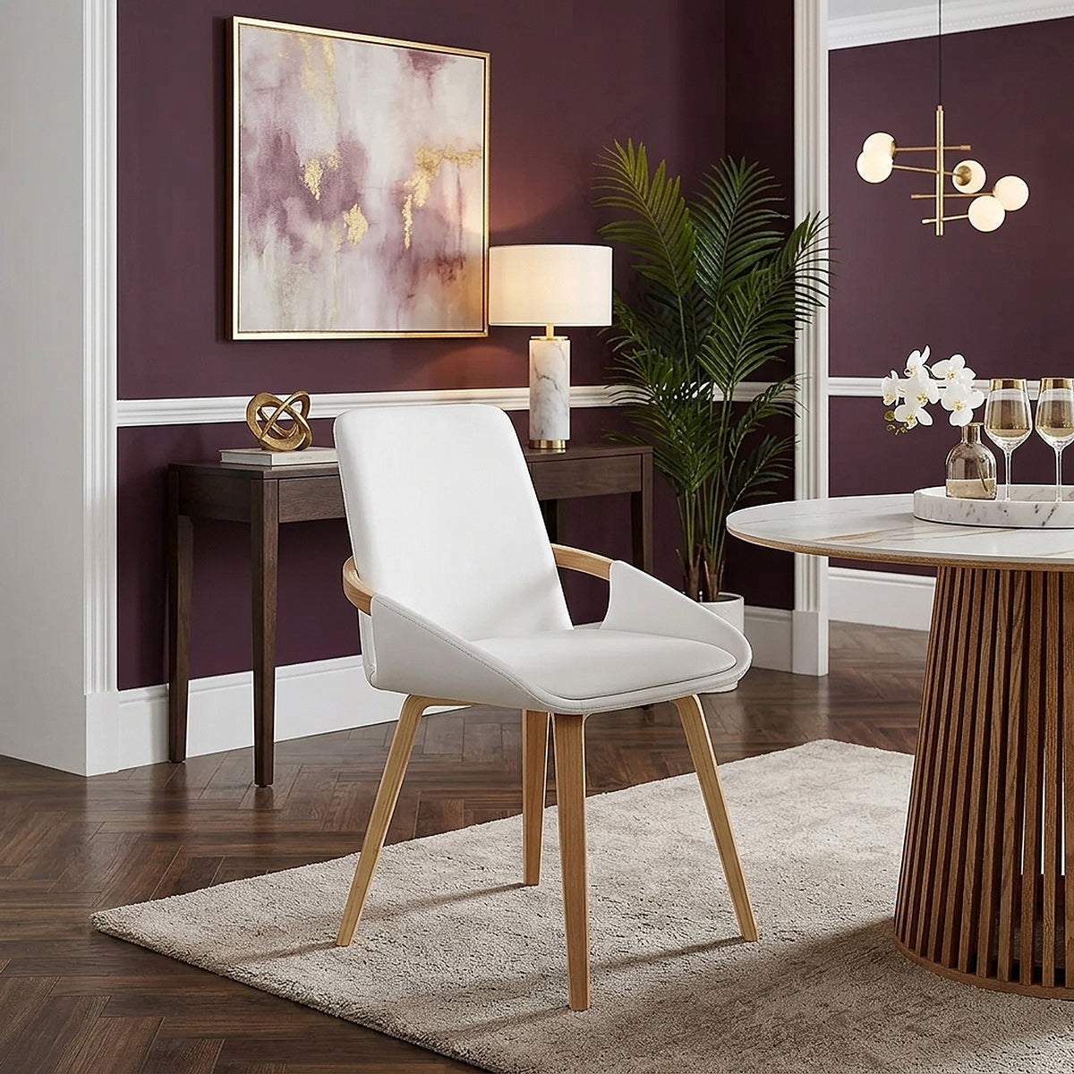 Ohio Dining Chair White