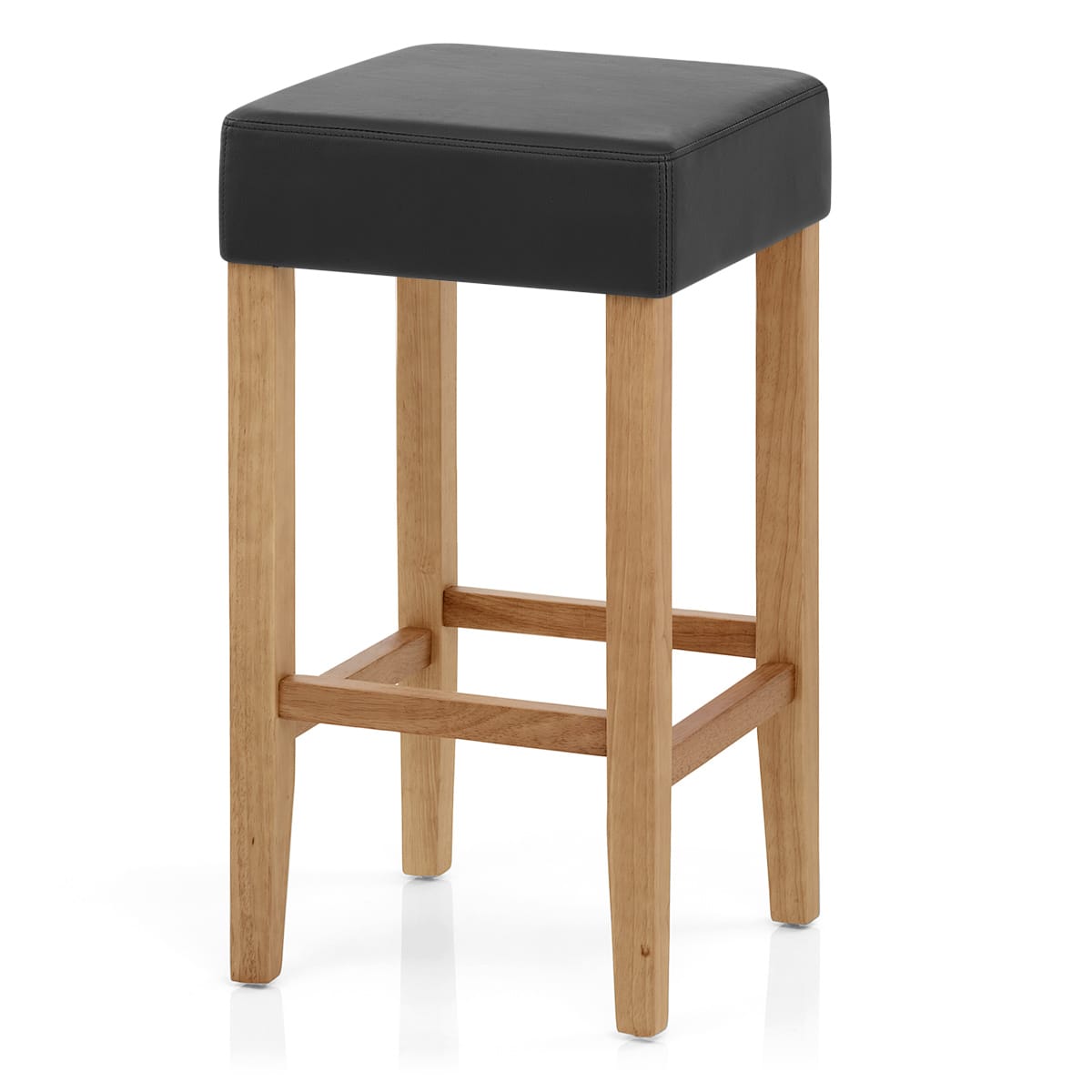 Oliver Oak Bar Stool Black