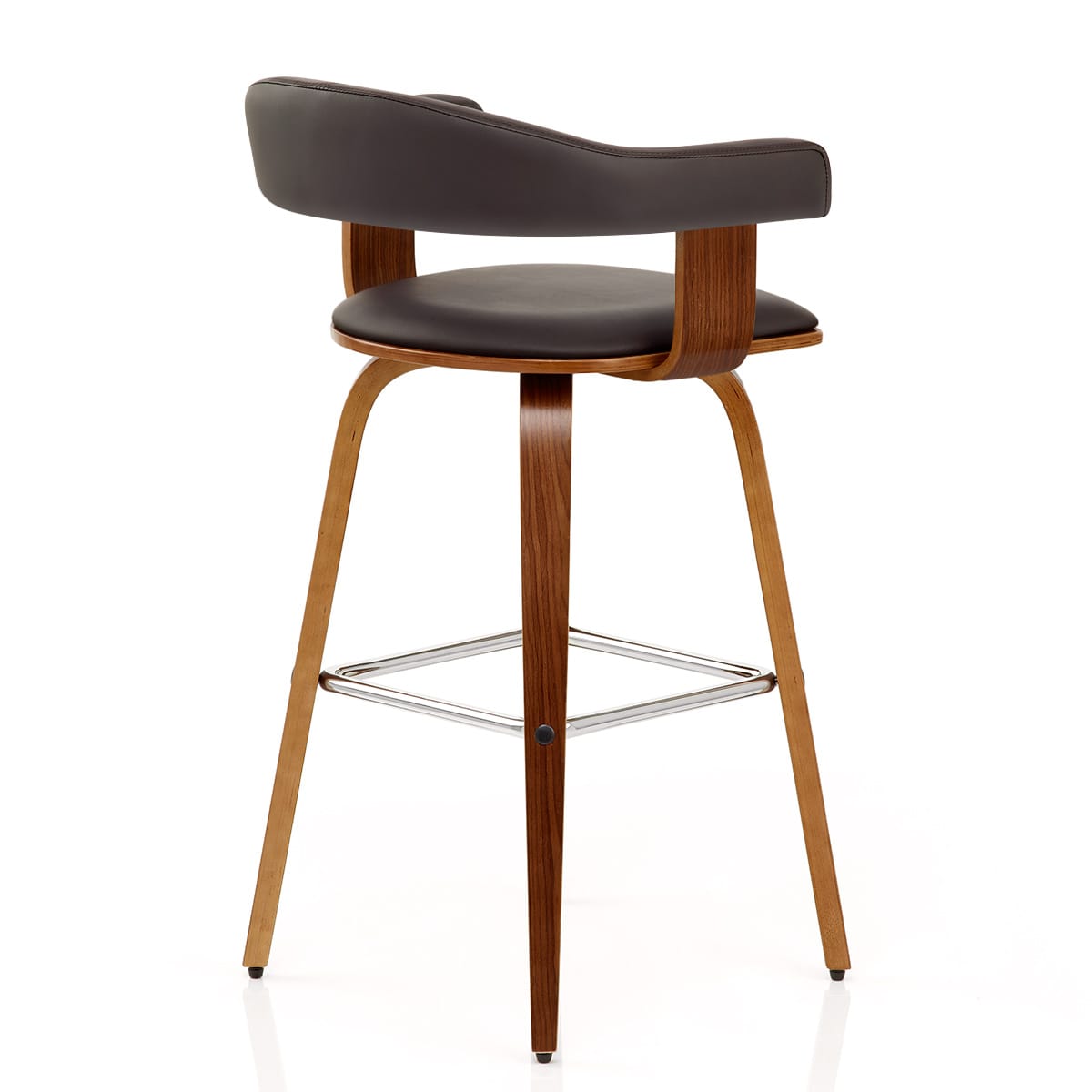Ontario Walnut Bar Stool Brown