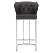 Oregon Bar Stool Antique Dark Grey