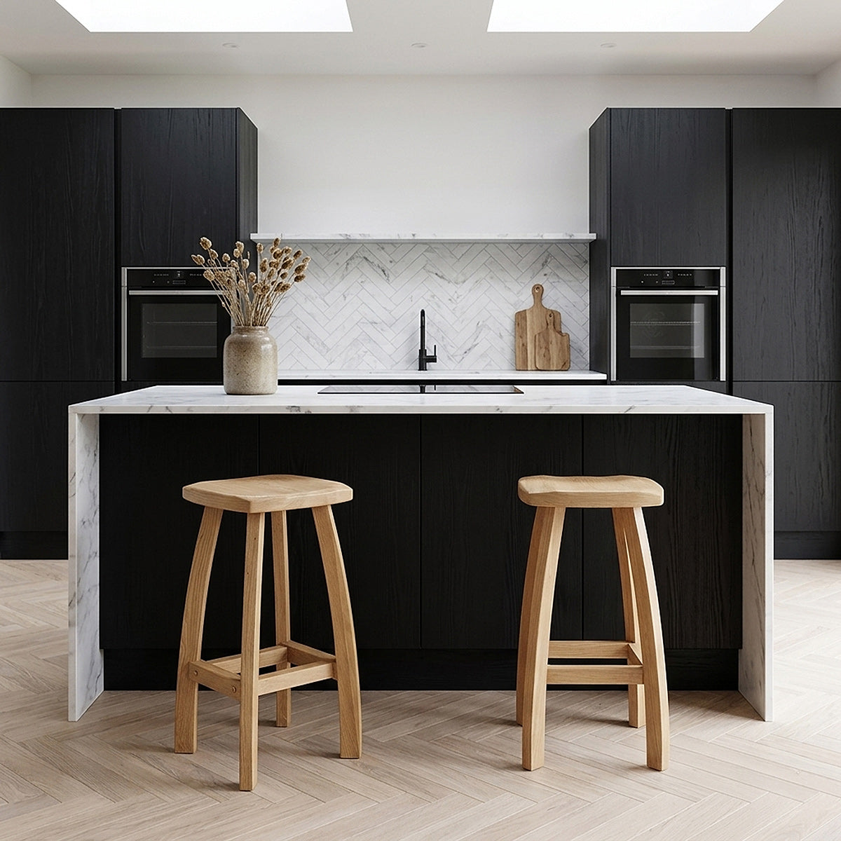 Oslo Oak Bar Stool