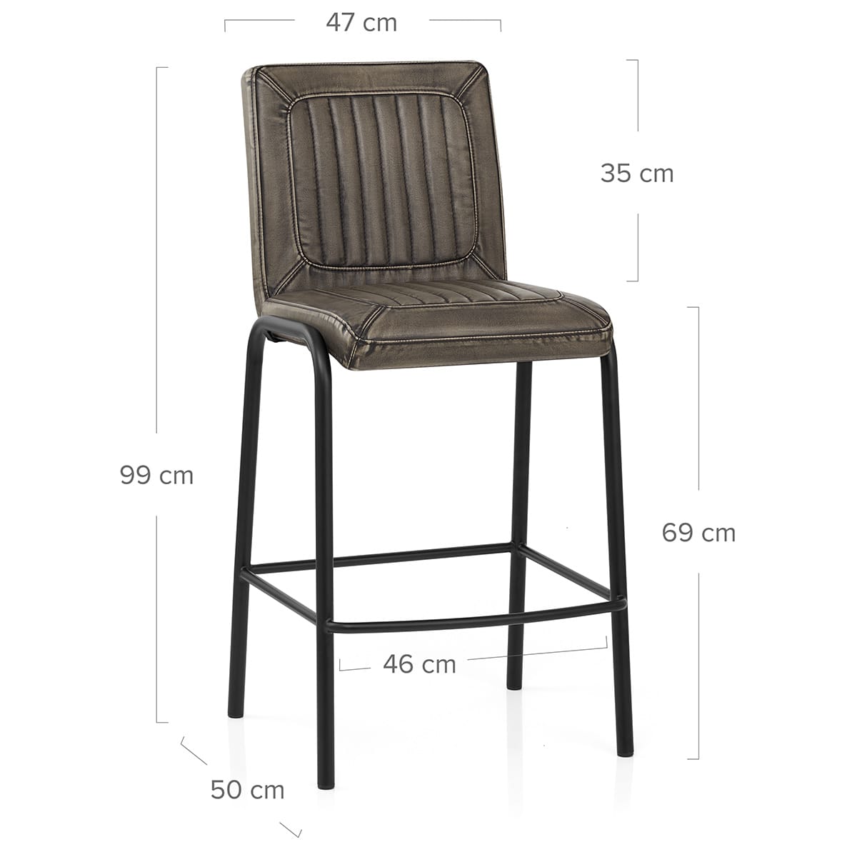 Osprey Bar Stool Vintage Grey