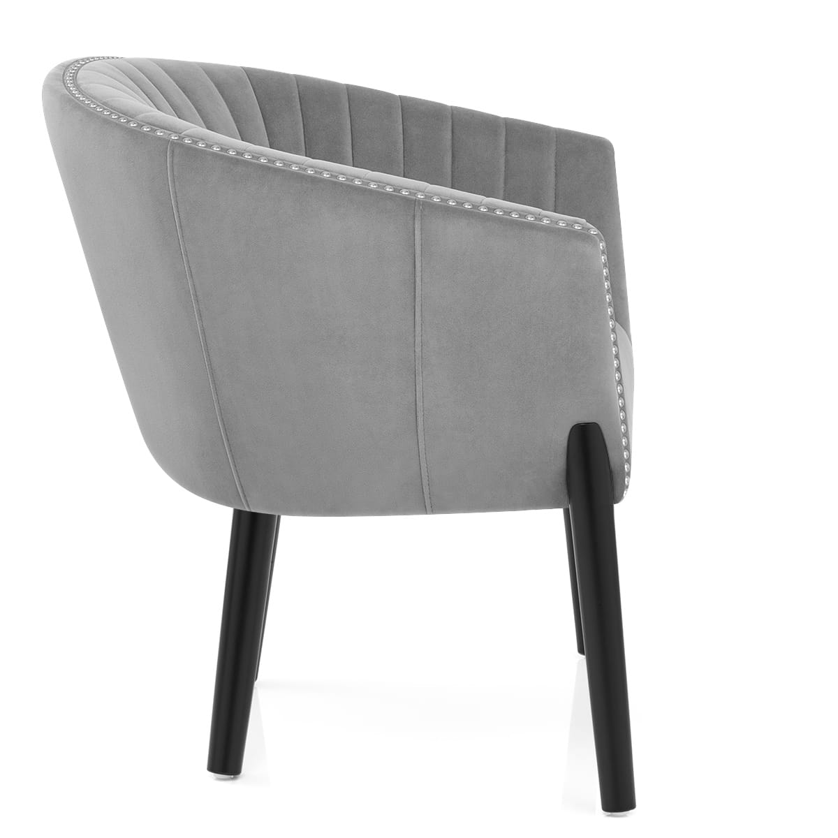 Overture Chair Grey Velvet