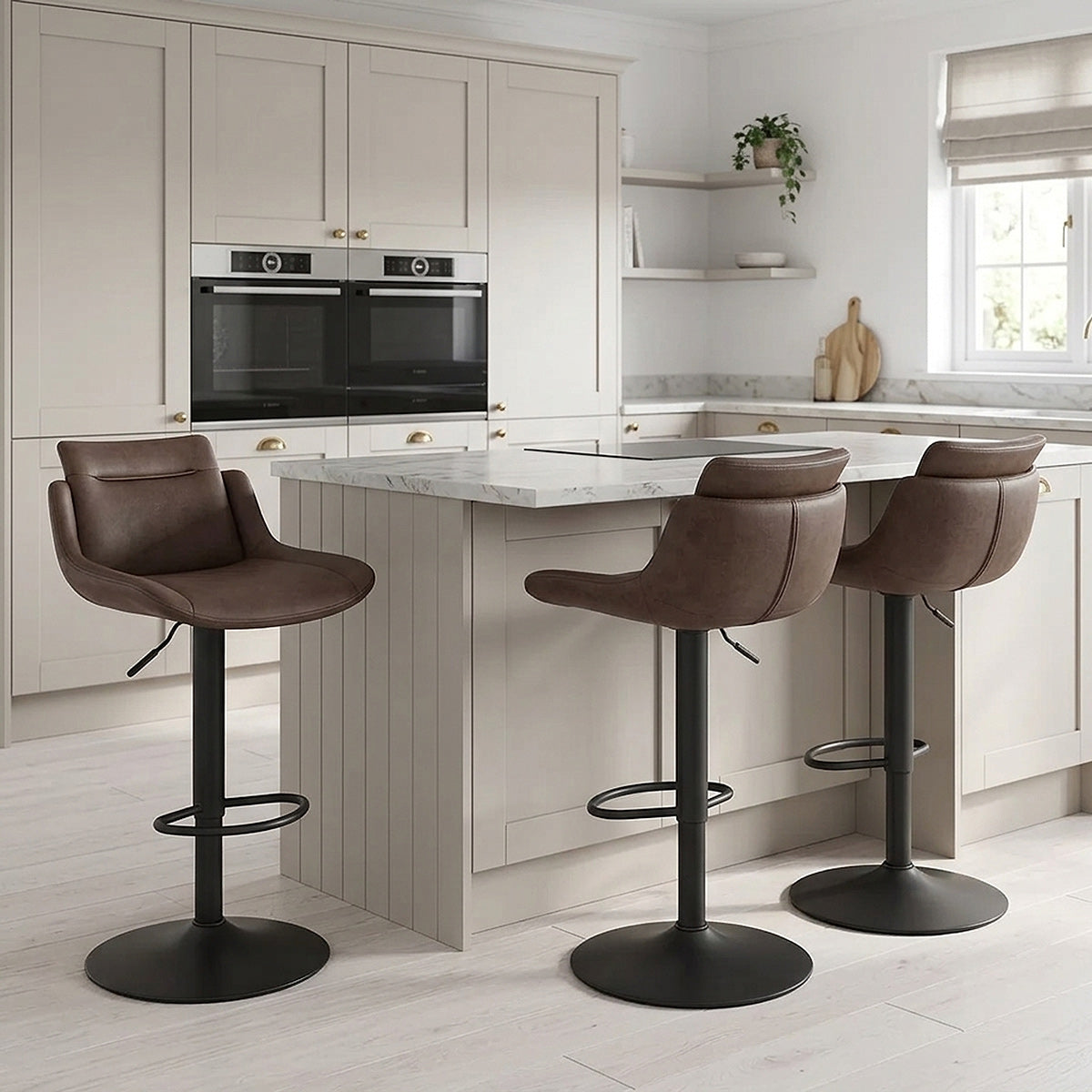 Pablo Bar Stool Brown