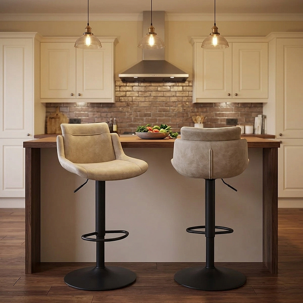 Pablo Bar Stool Cream