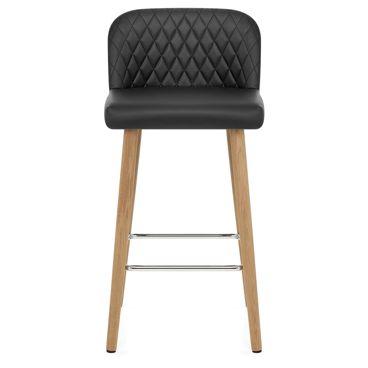 Pacific Wooden Stool Black