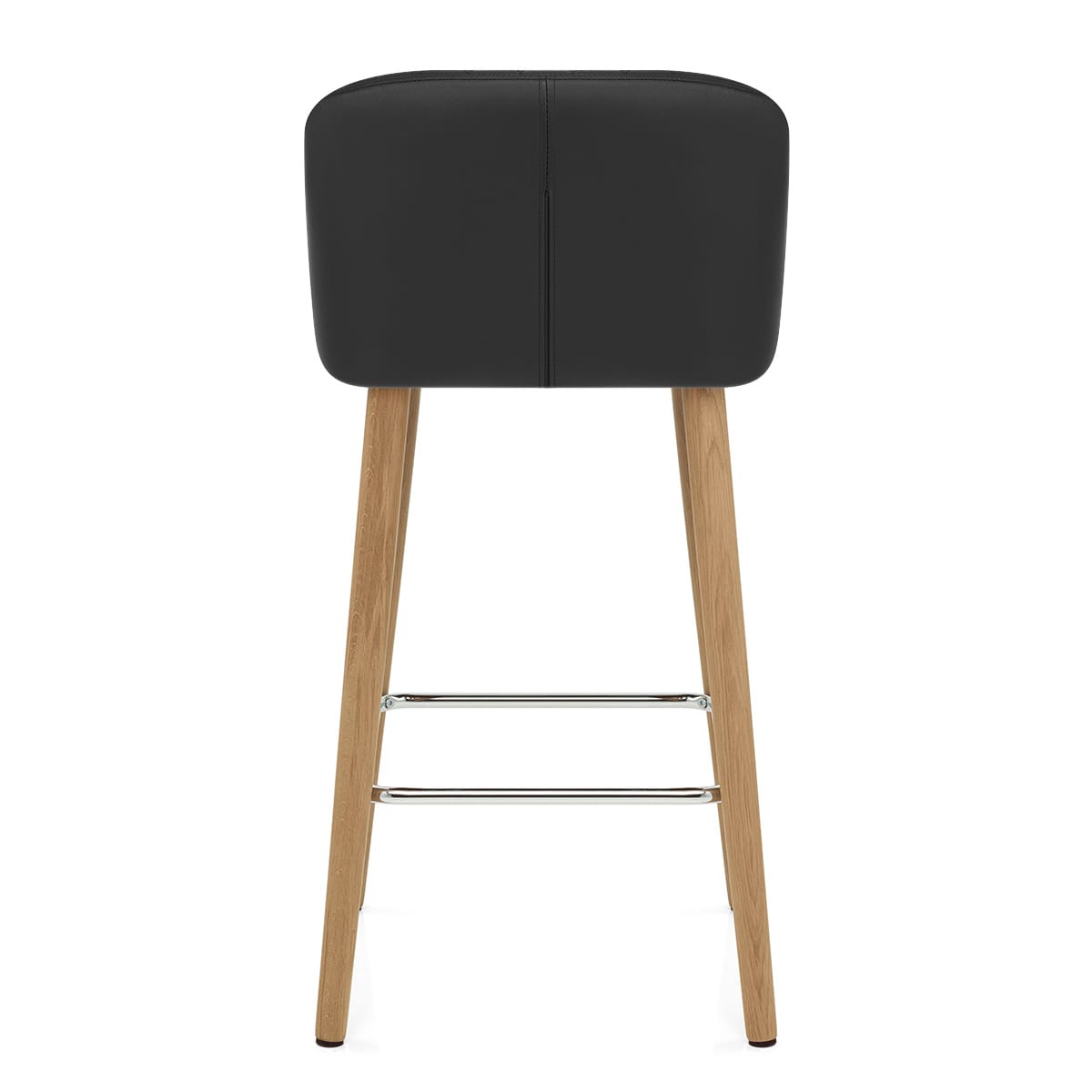 Pacific Wooden Stool Black