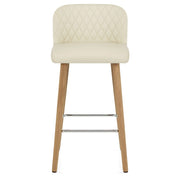 Pacific Wooden Stool Cream