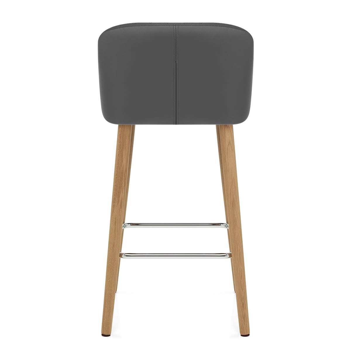 Pacific Wooden Stool Grey