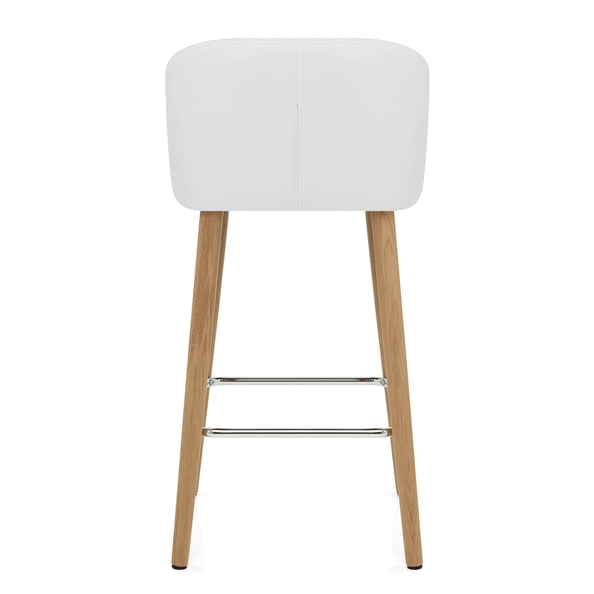 Pacific Wooden Stool White