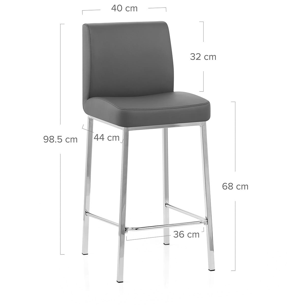 Pacino Stool Dark Grey